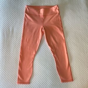 BRAND NEW Unused Fabletics Athletic Leggings Peach Color Size Small
